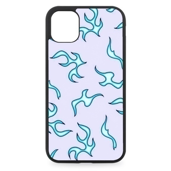 Blue Flames Phone Case - Picture 1 of 1